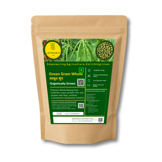 Organic Whole Moong