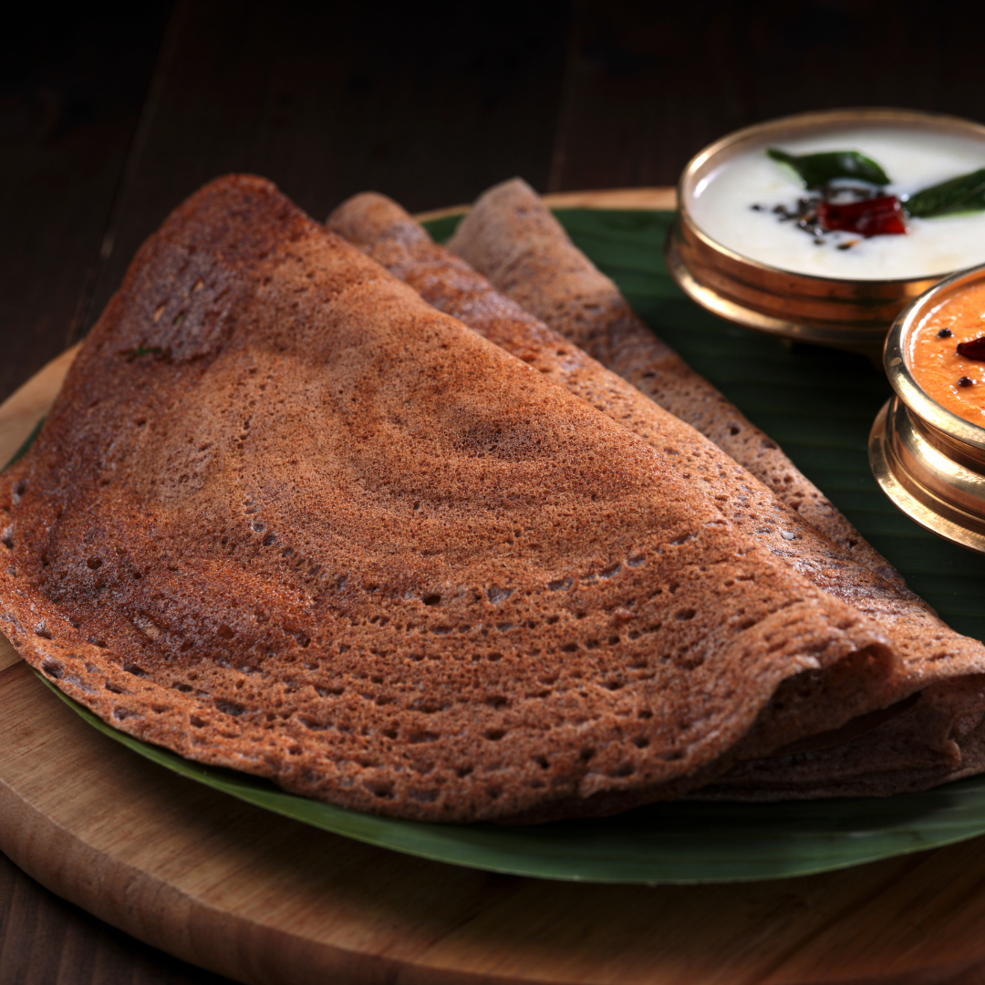 Freshly Ground Ragi Flour (Finger Millet/Nachni Atta)