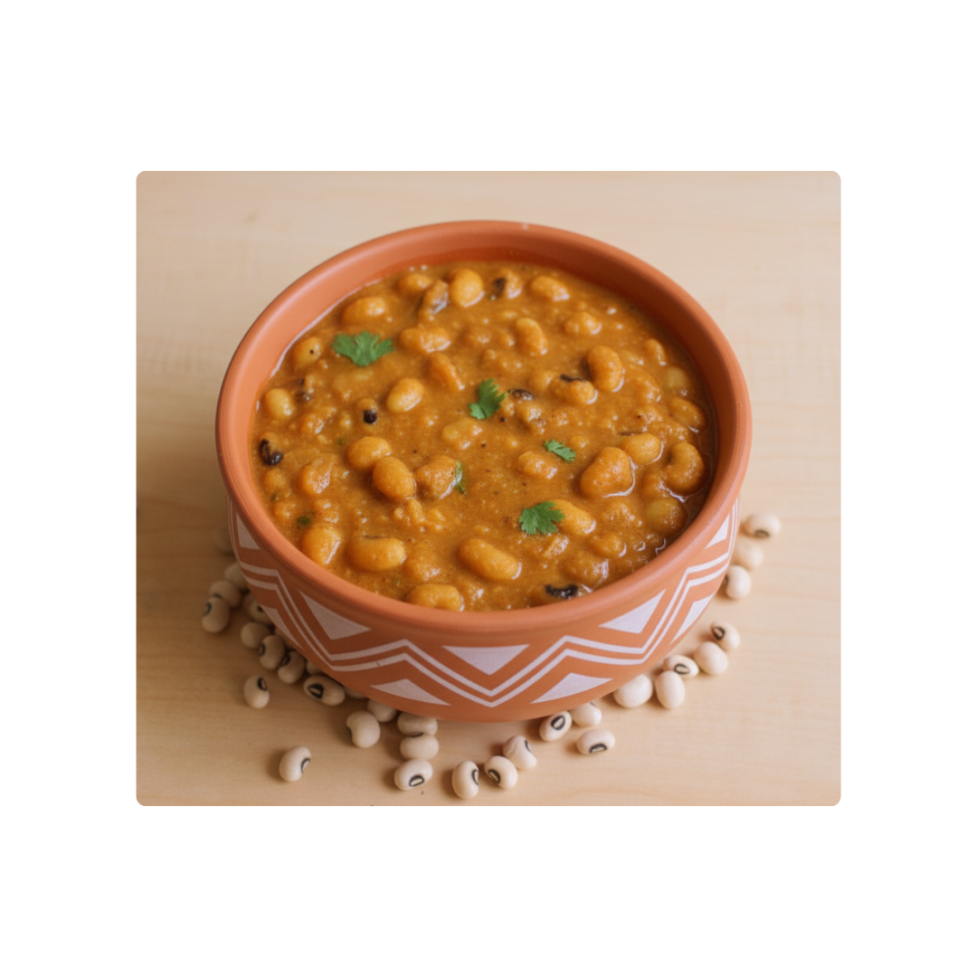 White Chawli / Lobia or Black-Eyed Beans