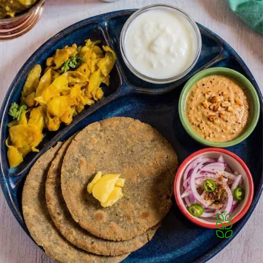 Freshly Ground Bajra & Jowar Flour (50:50 Blend)