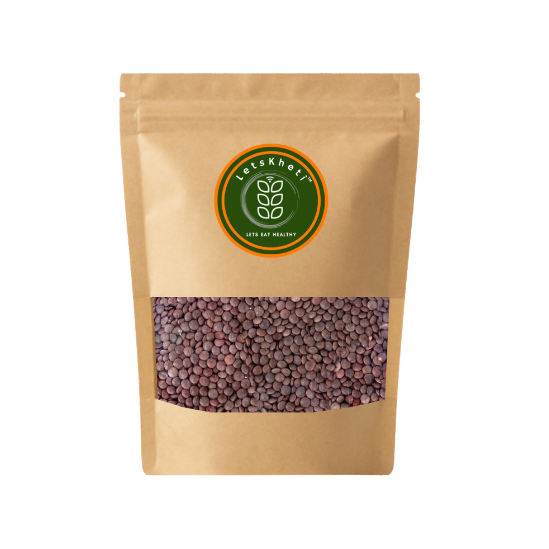 Organic Akha Masoor - Whole Red Lentils