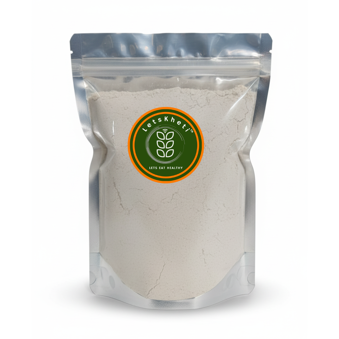 Freshly Ground Organic Wheat Flour (Whole Wheat Atta) - Same day delivery in Pune-order by 11am